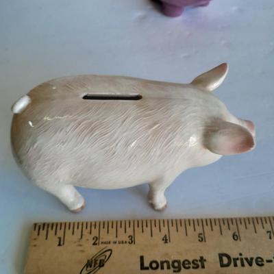 Pig Piggy bank trio