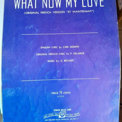Collection of older sheet music