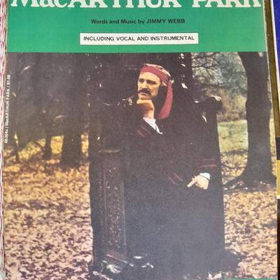 Collection of older sheet music