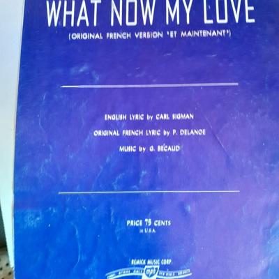 Collection of older sheet music