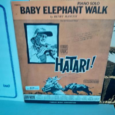 Collection of older sheet music