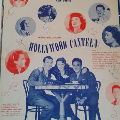 Collection of older sheet music