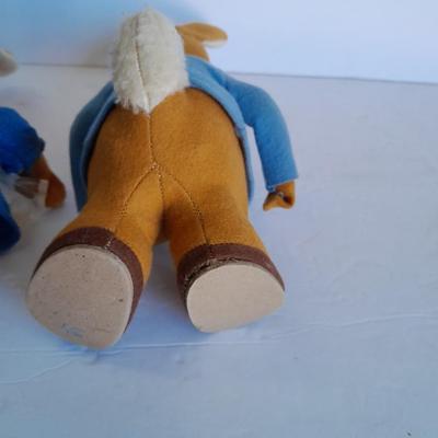 RARE Vintage Kersa Germany Male Rabbit collectible with metal foot tag