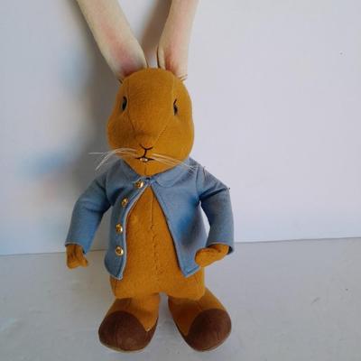 RARE Vintage Kersa Germany Male Rabbit collectible with metal foot tag