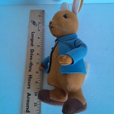 RARE Vintage Kersa Germany Male Rabbit collectible with metal foot tag