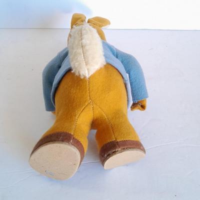 RARE Vintage Kersa Germany Male Rabbit collectible with metal foot tag