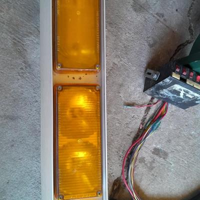 Old vehicle Security lightbar with controller