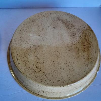 lidded Cherry Pie dish made with love