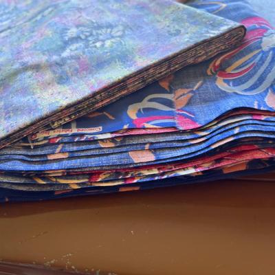 80s Floral Print material