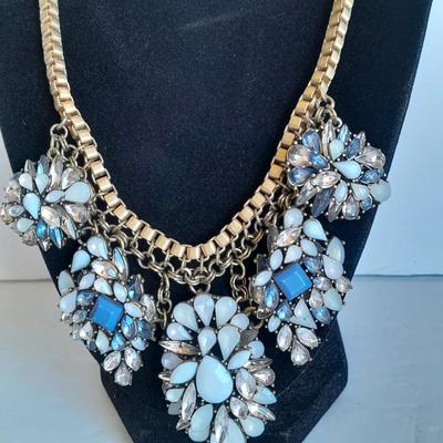Talbots faux gemstone necklace