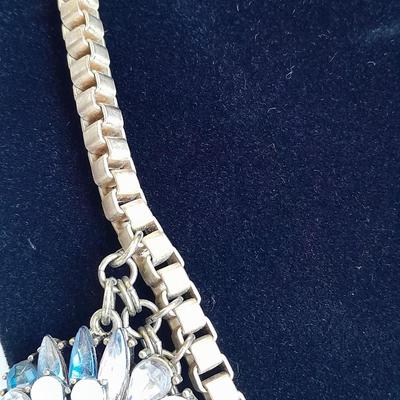 Talbots faux gemstone necklace