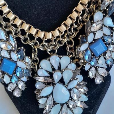 Talbots faux gemstone necklace