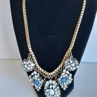Talbots faux gemstone necklace