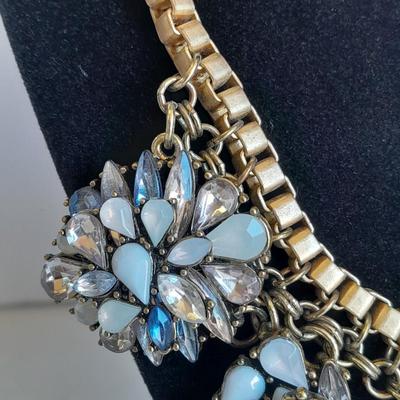 Talbots faux gemstone necklace