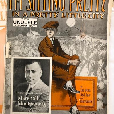 Huge Lot of Sheet Music