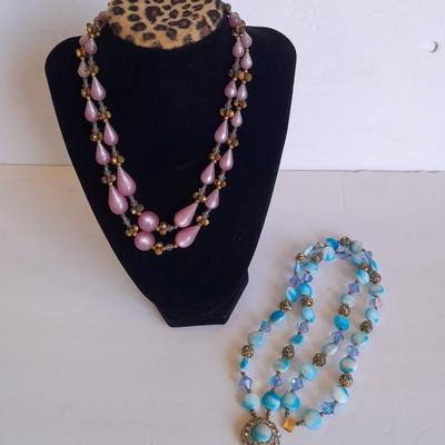 Two vintage necklaces