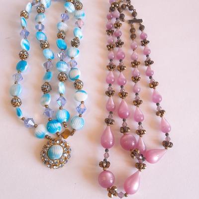 Two vintage necklaces