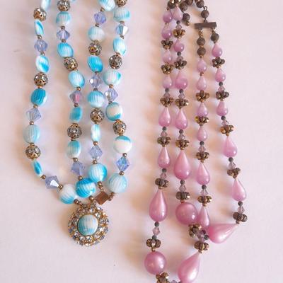 Two vintage necklaces