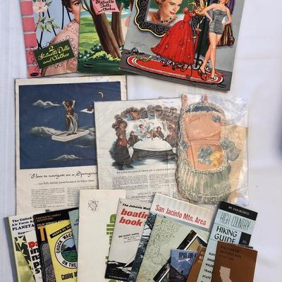 1950s Paper dolls and other ephemera