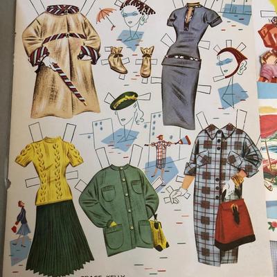 1950s Paper dolls and other ephemera