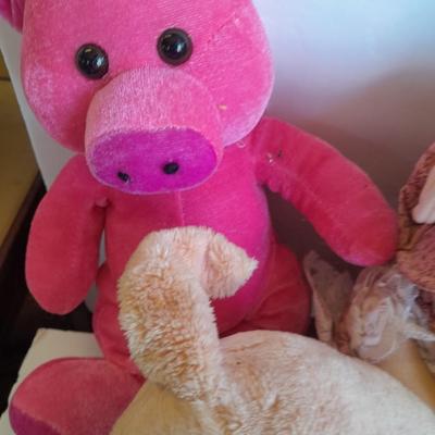 Plush pig collection