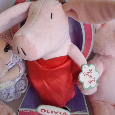 Plush pig collection