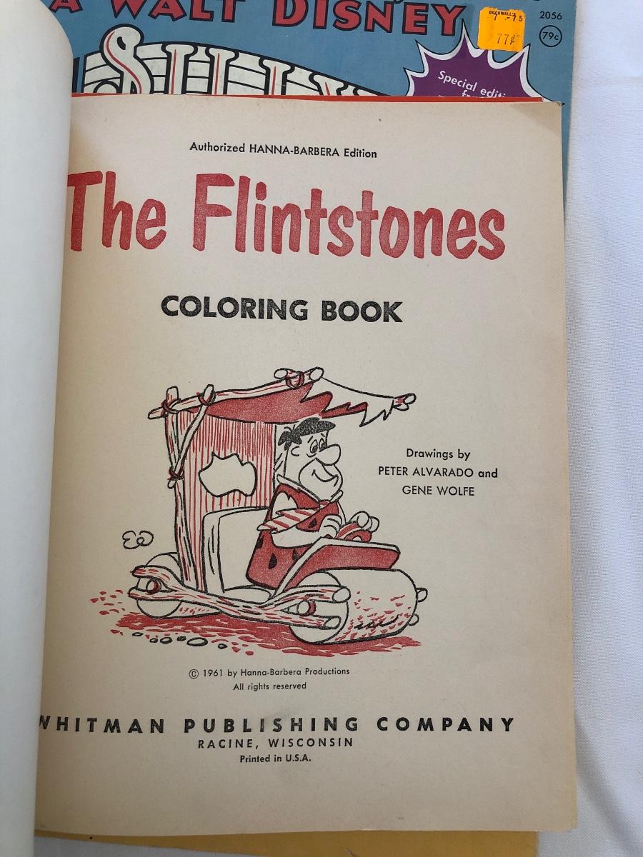 Three Vintage Coloring Books | EstateSales.org