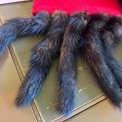Coat pieces w/ Mink Tails