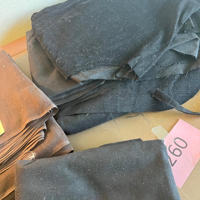 Black & Brown material