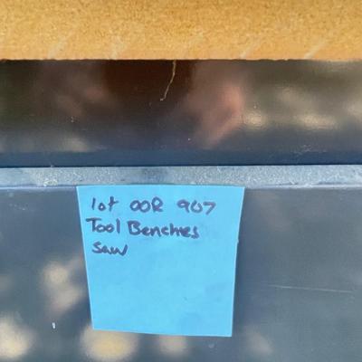 Tool benches and saw