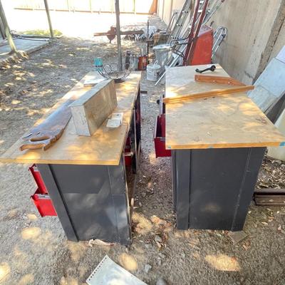 Tool benches and saw