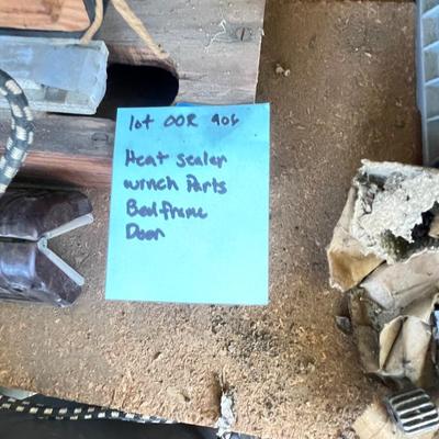 Vintage home fixtures and supplies