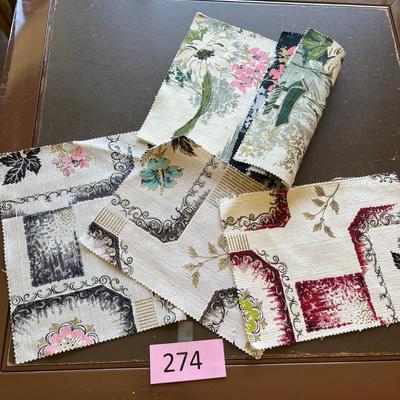 Barkcloth samples
