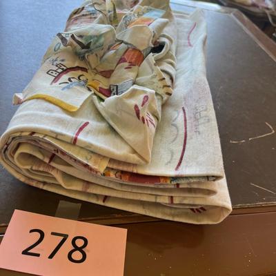 Yardage vintage material