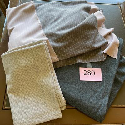 Gray pin-strip & other material