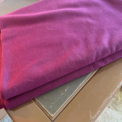 Lots of purple material