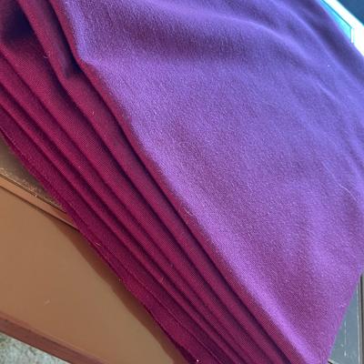 Lots of purple material