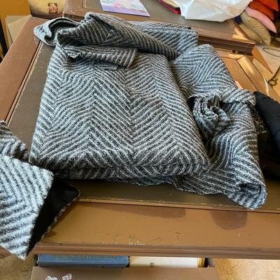 Zig zag stripe material