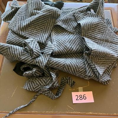 Zig zag stripe material