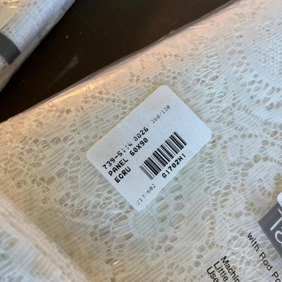 JC Penny Lace Curtains NIP