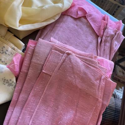 Lot of curtains