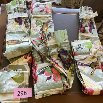Funky Vintage Kitchen Curtains