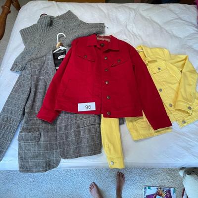 Pendleton Blazer, Denim Jackets and Mock Neck