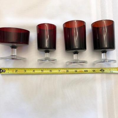 Royal Ruby Glassware