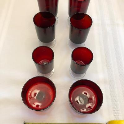 Royal Ruby Glassware