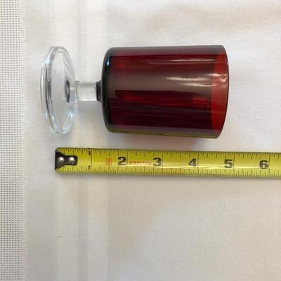 More Royal Ruby Stemware