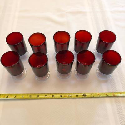 More Royal Ruby Stemware