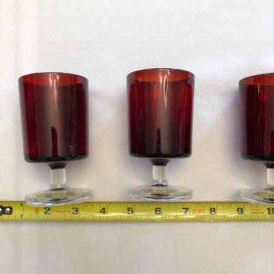 More Royal Ruby Stemware
