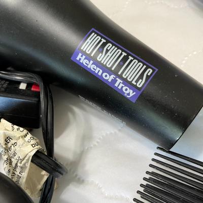 Hot Shot Tools Blow Dryer and Makeup Bag