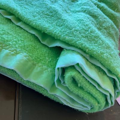 Two vintage blankets